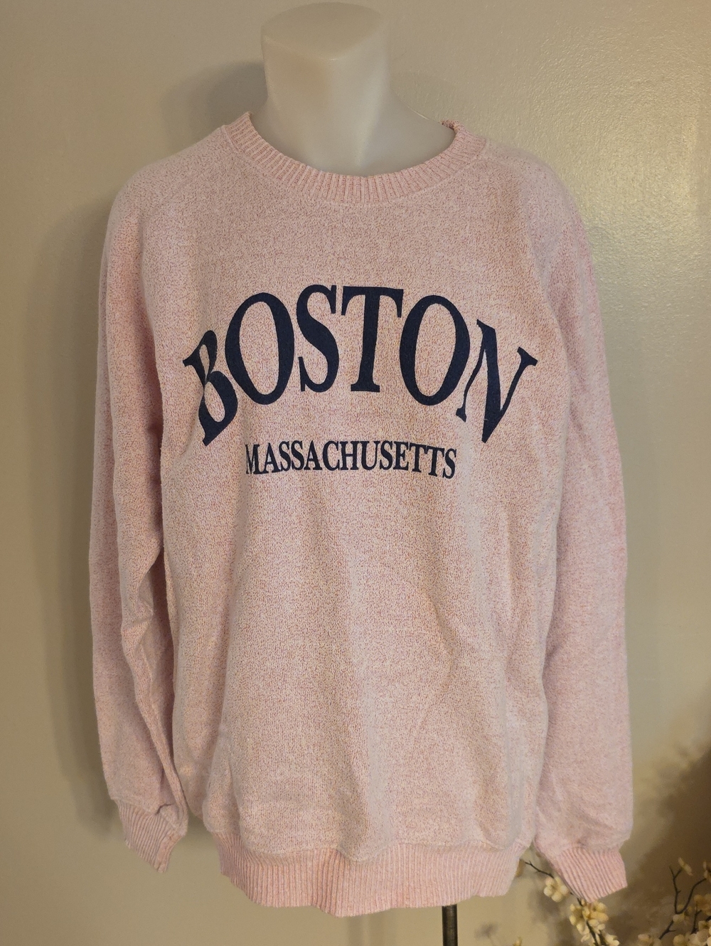 Boston Pink Sweatshirt